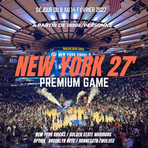 NEW YORK / ZONE C / FEVRIER 2027